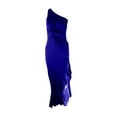 thumbnail image 1 of Manxivoo Womens Dresses Prom Dress Women's Formal Long Ruffled Slit Floor Length Dress Evening Gown Dresses for Women 2023 Party Blue L, 1 of 4