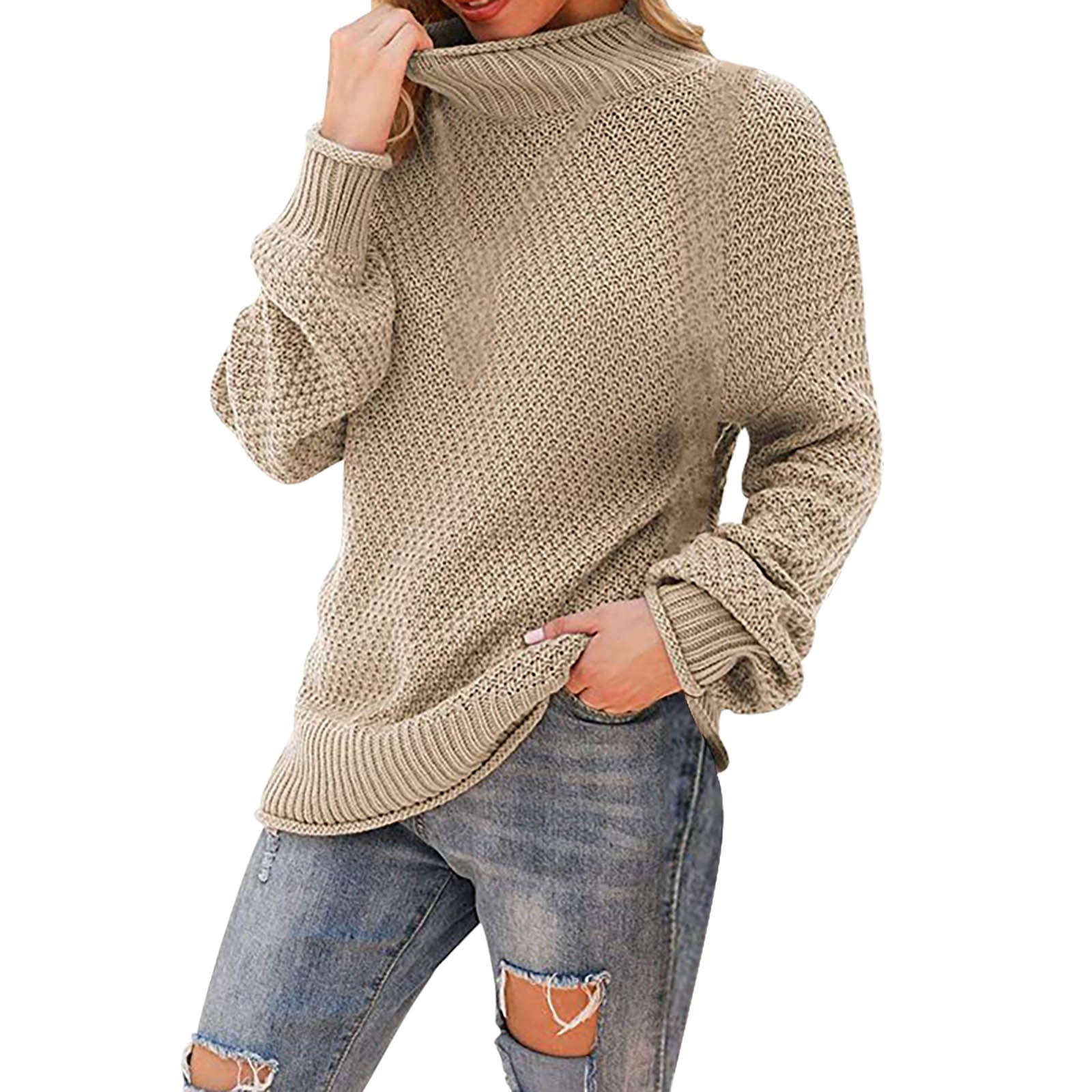 Loose Knit Pullover Sweater