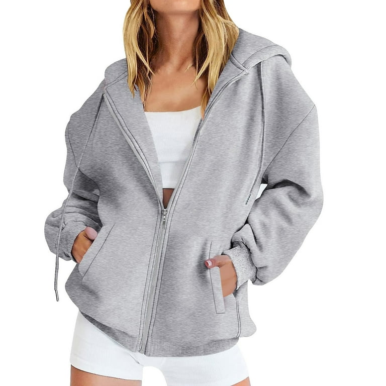 Manxivoo Zip Up Hoodie Women Womens Oversized Zip Up Hoodie Manxivoo Zip Up Hoodie Women Womens Oversized Zip Up Hoodie