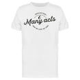 thumbnail image 1 of Many Acts Tee Men's -Image by Shutterstock Men's T-shirt, 1 of 2