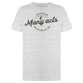 thumbnail image 1 of Many Acts Tee Men's -Image by Shutterstock Men's T-shirt, 1 of 2