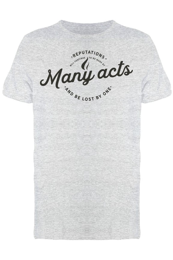 Many Acts Tee Men's -Image by Shutterstock Men's T-shirt