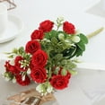 thumbnail image 1 of Many Artificial flowers Bouquets For Home Weddings Multi-purpose Decorative Flowers Available In lots of colors 12.20x3.94x1.97in, 1 of 6