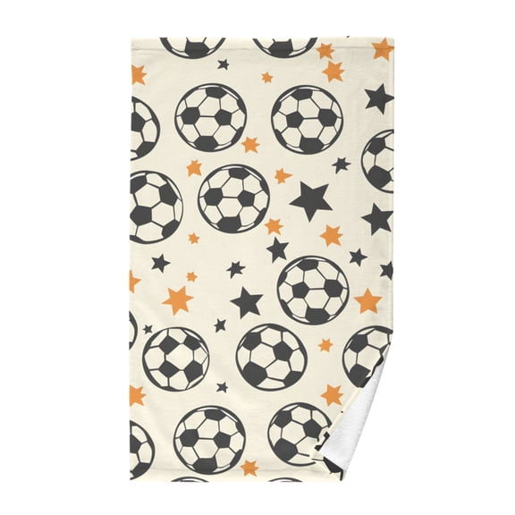 Many Ball and Star Cotton Face Towels Absorbent Hand Towel Soft Bathroom Towel for Kitchen Hotel Decoration