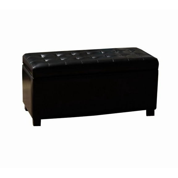 Many Black Malm Storage Bench