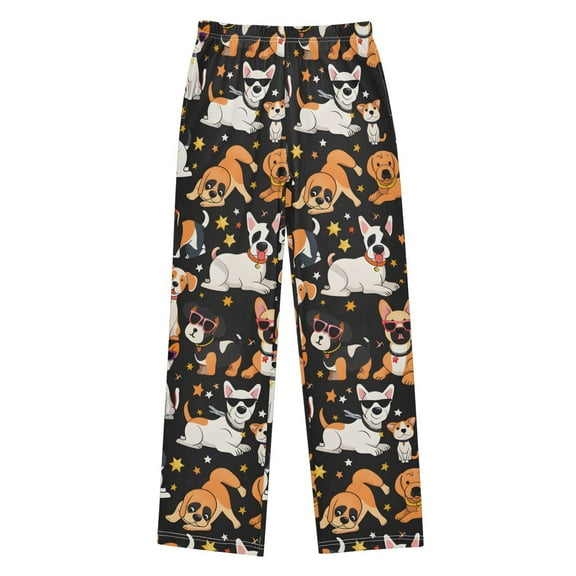 Many Dogs Boys Pajama Pants Soft and Lightweight Elastic Waistband Children's Pajama Pants