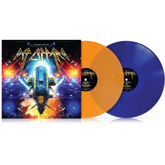 Many Faces of Def Leppard / Var - Orange & Blue - The Many Faces Of Def Leppard / Various - Orange & Blue Vinyl - Music & Performance