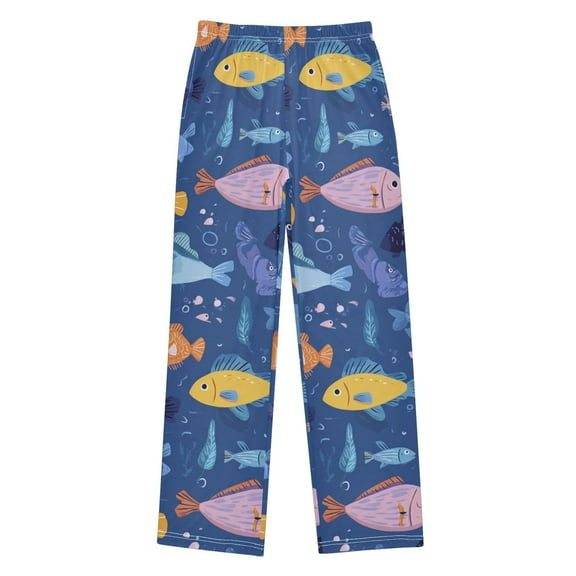 Many Fish Boys Pajama Pants Soft and Lightweight Elastic Waistband Children's Pajama Pants