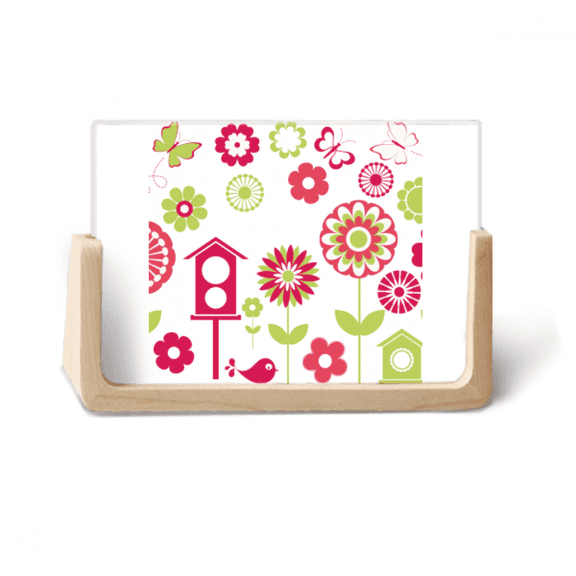 Many Flowers Joint Art Deco Fashion Photo Wooden Photo Frame Tabletop Display