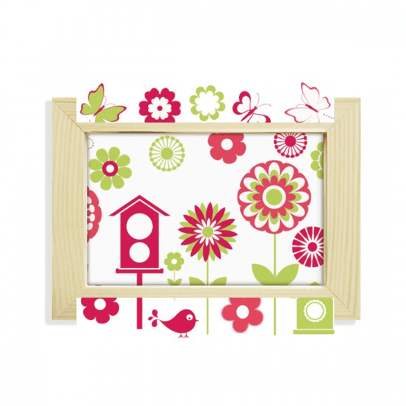 Many Flowers Joint Desktop Decorate Photo Frame Picture Art Painting 5x7 inch