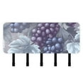 thumbnail image 1 of Many Grapes Key Holder for Wall Mail Holder Organizer with 5 Key Hooks Wall Mount Key Rack with Shelf, 1 of 6
