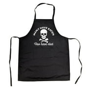 Many Have Eaten Few Have Died Cookout Apron Funny Kitchen BBQ Smock