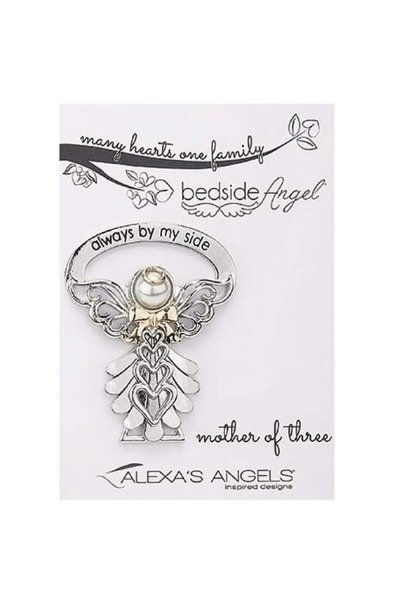 Many Hearts Mother of Three Bedside Angel by Alexa's Angels