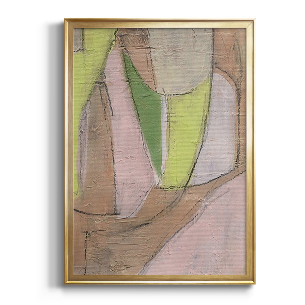 Many Layers I Premium Framed Print, in Gold, Black, or Silver - Ready to Hang