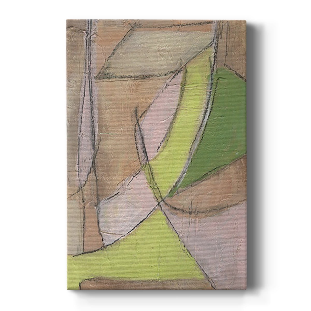 Many Layers II Premium Gallery Wrapped Canvas - Ready to Hang