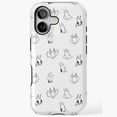 thumbnail image 1 of Many Little Bats Pattern Universal Phone Case for iPhone 11–17 Pro Max, 1 of 2