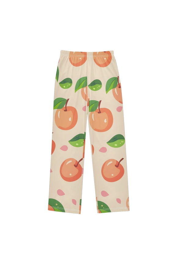 Many Peach Pajama Pants Soft Lightweight Lounge Pants Bottoms Sleep Pants Warm Comfy