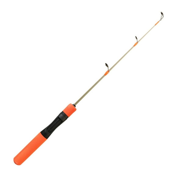 Manyache Ice Fishing Rod with Ergonomic Handle Ultralight Portable Travel Use Telescopic Fishing Pole Fishing Gear