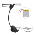 Manyache LED Reading Light Book Clip Lamp with 360Degree Rotation