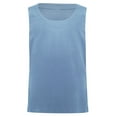 thumbnail image 1 of Manyakai Kids Boys Girls Quick Dry Athletic Tank Top Sleeveless Breathable Vest Workout Shirts Tops Sky Blue S, 1 of 5
