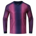 thumbnail image 1 of Manyakai Kids Boys Padded Goalie Shirt Football Soccer Training Long Sleeve Goalkeeper Jersey Uniform Navy Blue&Hot Pink 28, 1 of 4