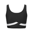 thumbnail image 1 of Manyakai Kids Girls Camisole Sport Bras Crop Top Sleeveless Gymnastics Dance Yoga T-Shirt Activewear Black 16, 1 of 6