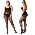 thumbnail image 1 of Manzi 4 Pack Plus Size Pantyhose for Women Sheer Stocking Black XL, 1 of 7