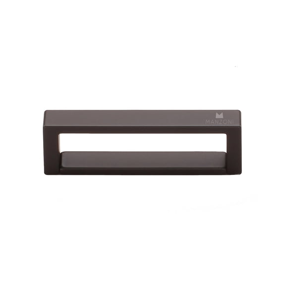 Manzoni MC2780-096-FBN Box Series 3-3/4" Center To Center Urban Modern Open Frame Cabinet