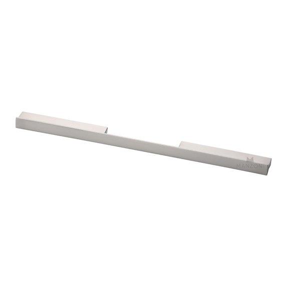 Manzoni MC2866-320-MSN Bridge 12-5/8" Center To Center Zamac Handle Cabinet Pull From The