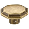 thumbnail image 1 of Manzoni Mg0832-000 Mystic 1-1/2" Geometric Avenue Cabinet Knob - Antique Florence, 1 of 3