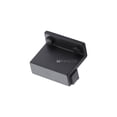 thumbnail image 1 of Manzoni MP0384-032-BLK Railway 1-13/16" Designer Cabinet Knob From The Industrial, 1 of 1