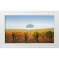 thumbnail image 1 of Mao, Dianne 24x15 White Modern Wood Framed Museum Art Print Titled - A Tree In A Vineyard, 1 of 4