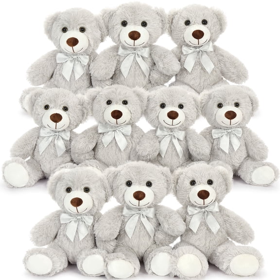 MaoGoLan 10 Packs Teddy Bear Stuffed Animals Bulk Teddy Bear Plush Toy