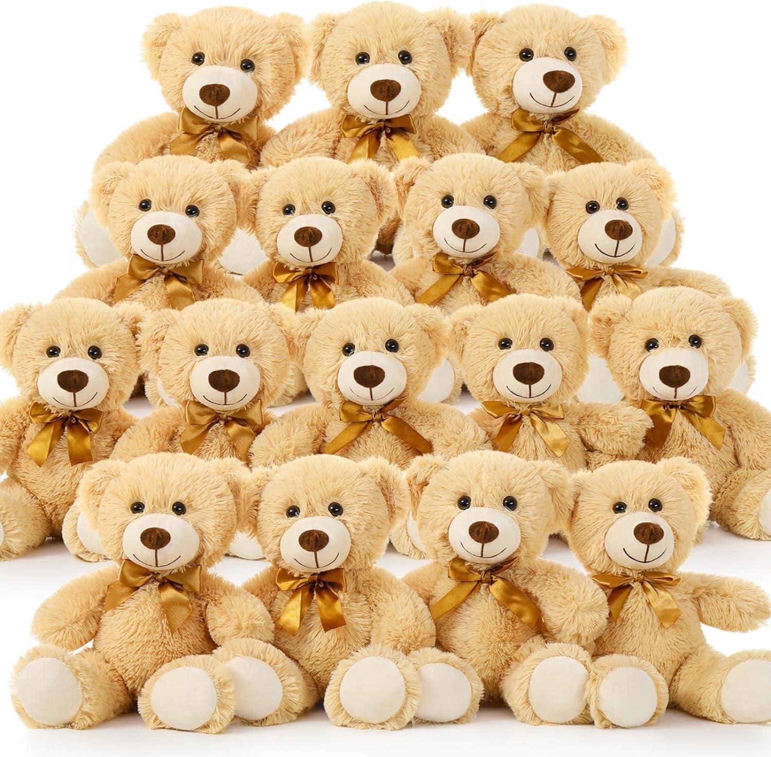 MaoGoLan 16 Packs Teddy Bear Plush Toy for Adult, Child, Teen, 14 ...