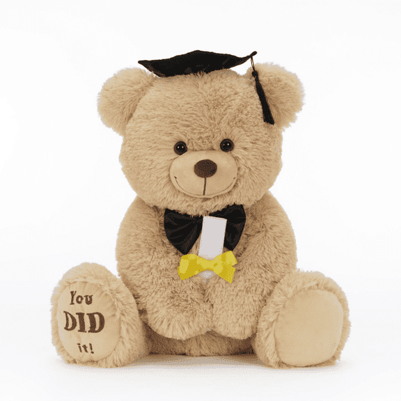MaoGoLan 18'' Graduation Bear Stuffed Animal Stuffed Teddy Bear With Graduation Cap And Diploma Teddy Bear Plush Toy