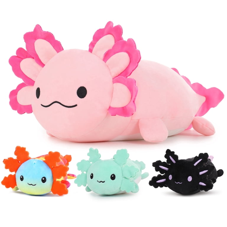 MaoGoLan, Giant Axolotl Stuffed Animal, 24 inches, Pink plush
