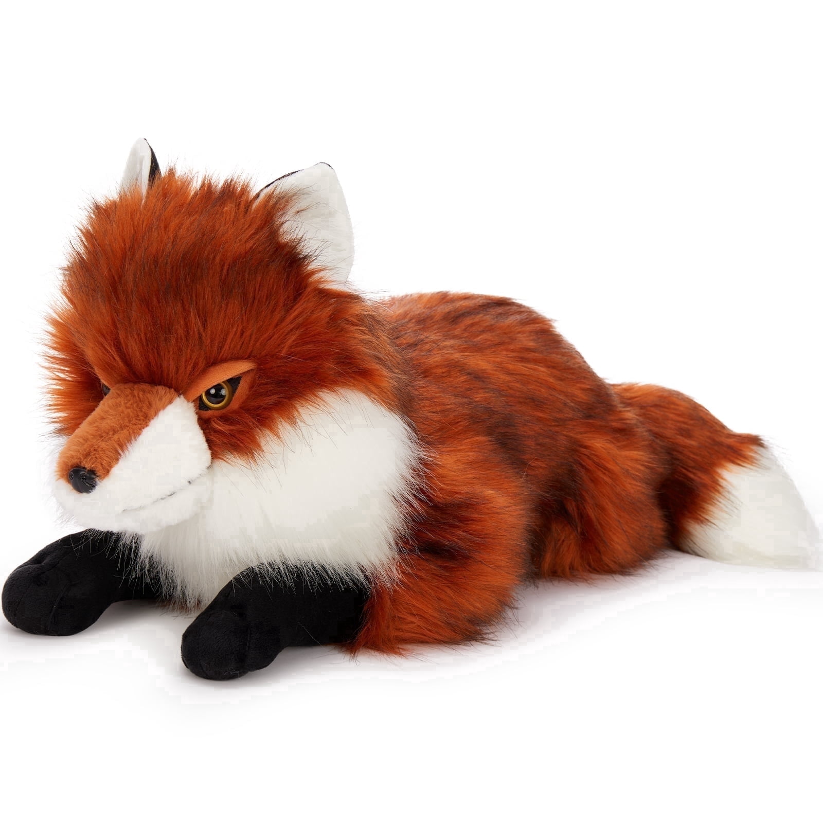 MaoGoLan 31'' Realistic Fox Stuffed Animal Large Stuffed Fox Pillow Plush Toy
