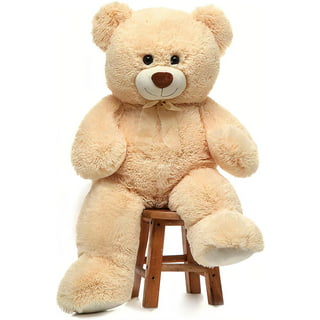 MorisMos Giant Teddy Bear 5ft, Huge Teddy Bear Pink 55inch, Life Size Bears  for Girlfriend Girls on Christmas Valentine's Day