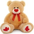 thumbnail image 1 of MaoGoLan 35.4" Giant Teddy Bear with Big Footprints Plush Stuffed Animals, 1 of 6