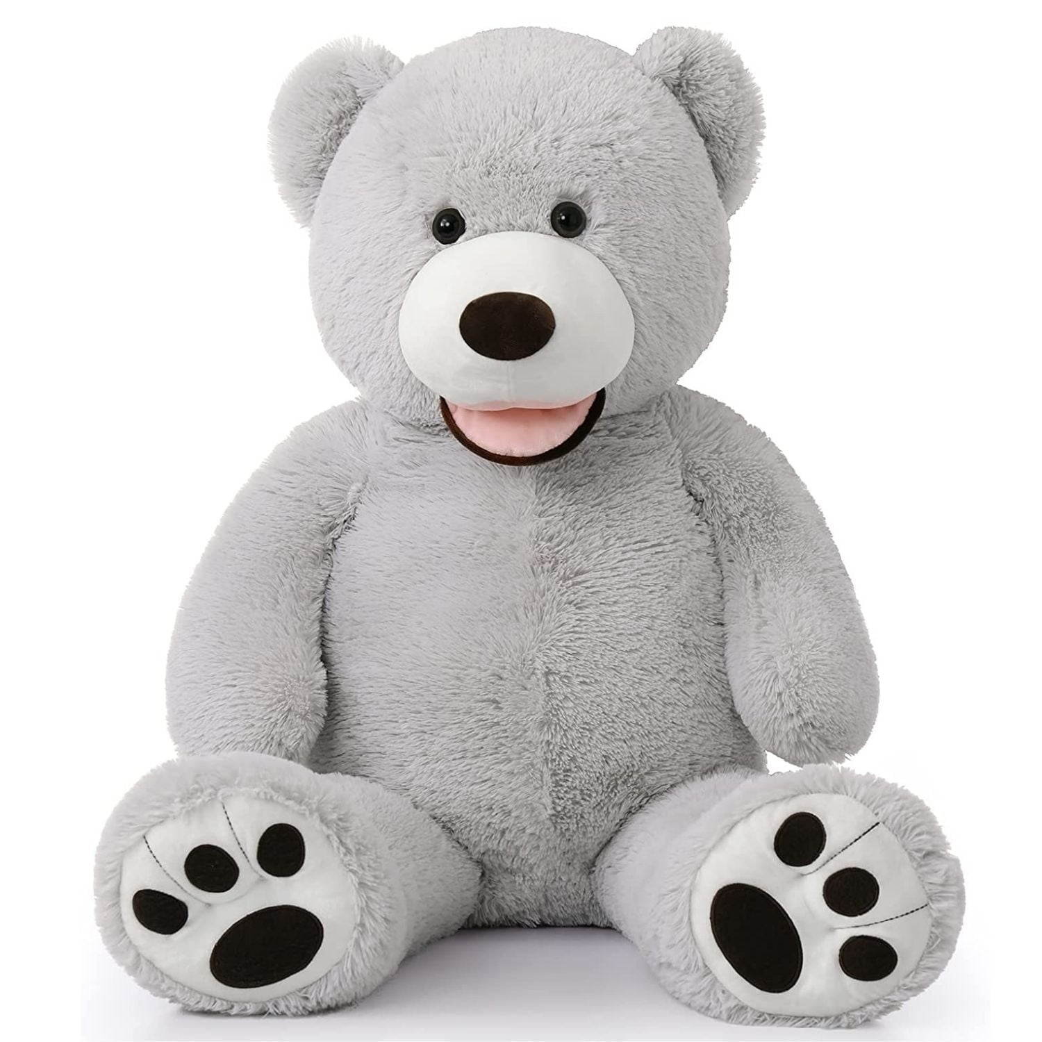 Big grey teddy bear sales
