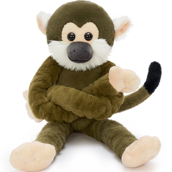 MaoGoLan 39 Inch Giant Stretchy Monkey Stuffed Animal Retractable Limbs Stretchable Long Arms Long Leg Monkey Plush Toy