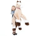 MaoGoLan 47" Giant Horse Stuffed Animal Large Stuffed Horse Plush Toy