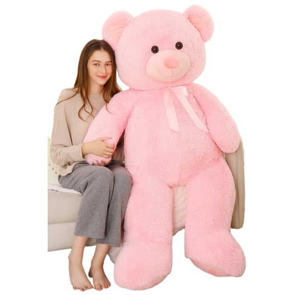 MaoGoLan 5ft Jumbo Teddy Bear Stuffed Animal Big Life Size Bear Plush Toy Stuffed Bear Toys
