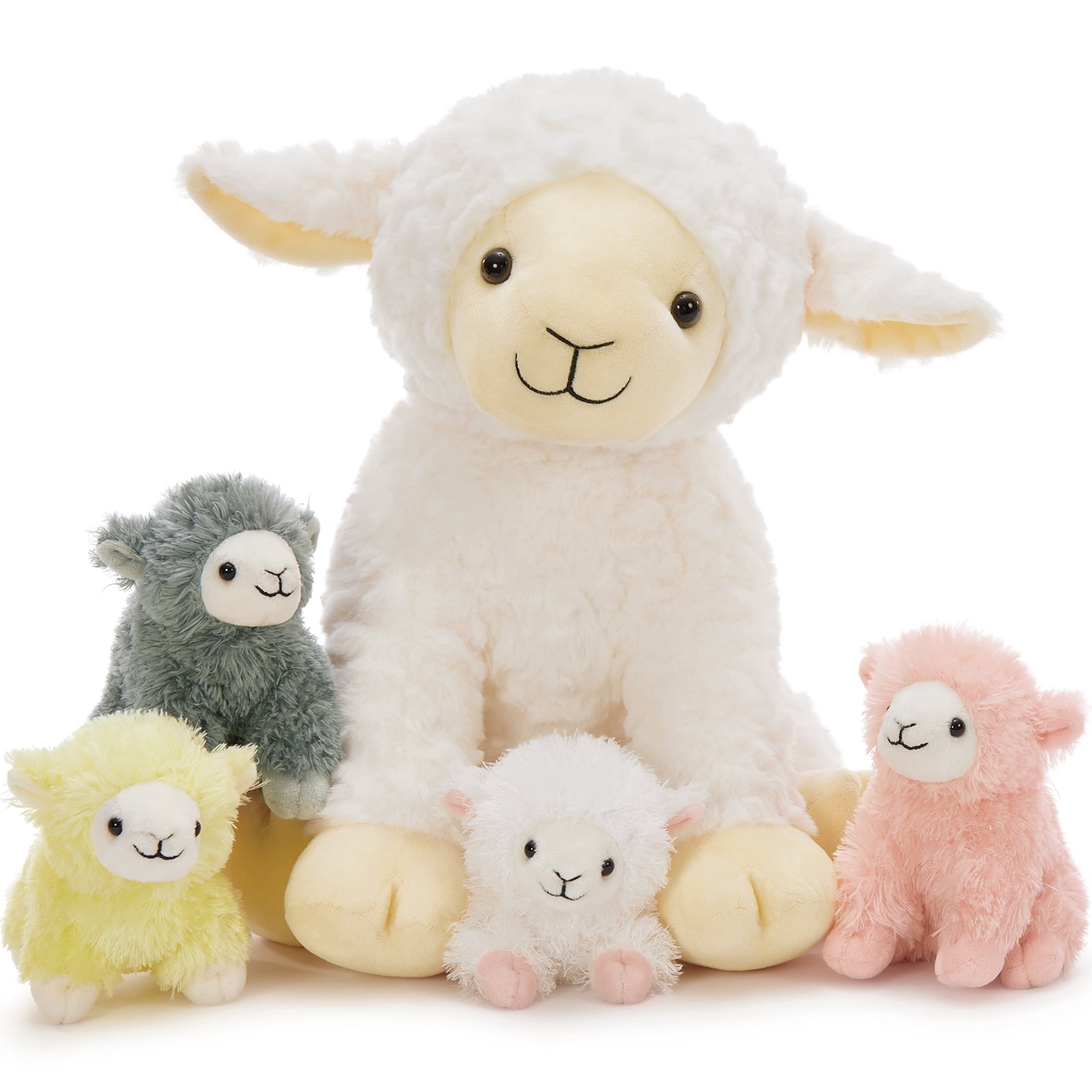 Sheep-5 PCS White
