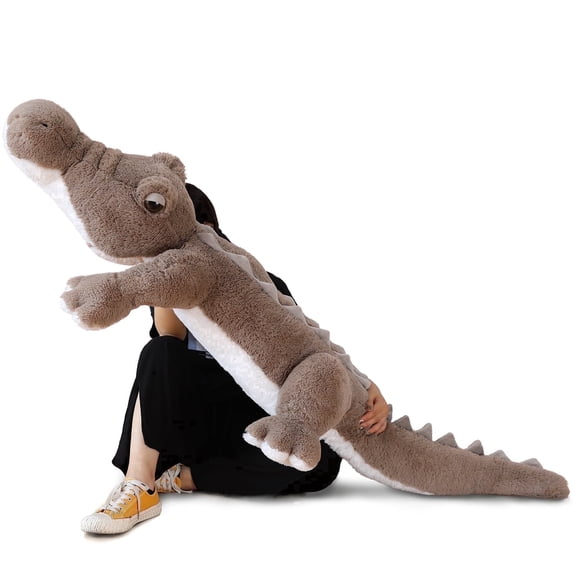 MaoGoLan 67'' Giant Alligator Stuffed Animal Large Crocodile Plush Body Pillow Plush Toy