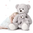thumbnail image 1 of MaoGoLan Mommy and Baby Giant Teddy Bear 39" Bear Stuffed Animal Plush Toy, 1 of 6