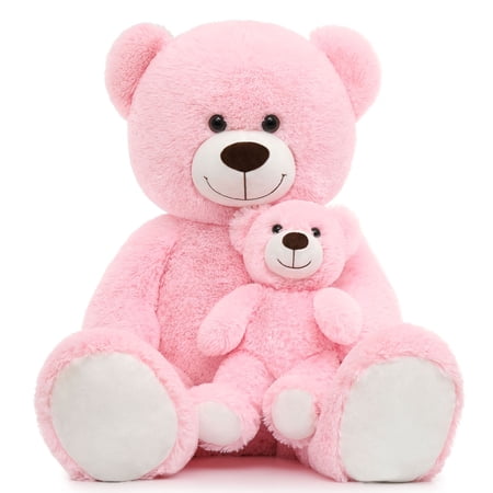 MaoGoLan Mommy and Baby Giant Teddy Bear 39" Bear Stuffed Animal Plush Toy