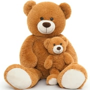 MaoGoLan Mommy and Baby Giant Teddy Bear 39 Bear Stuffed Animal Plush Toy