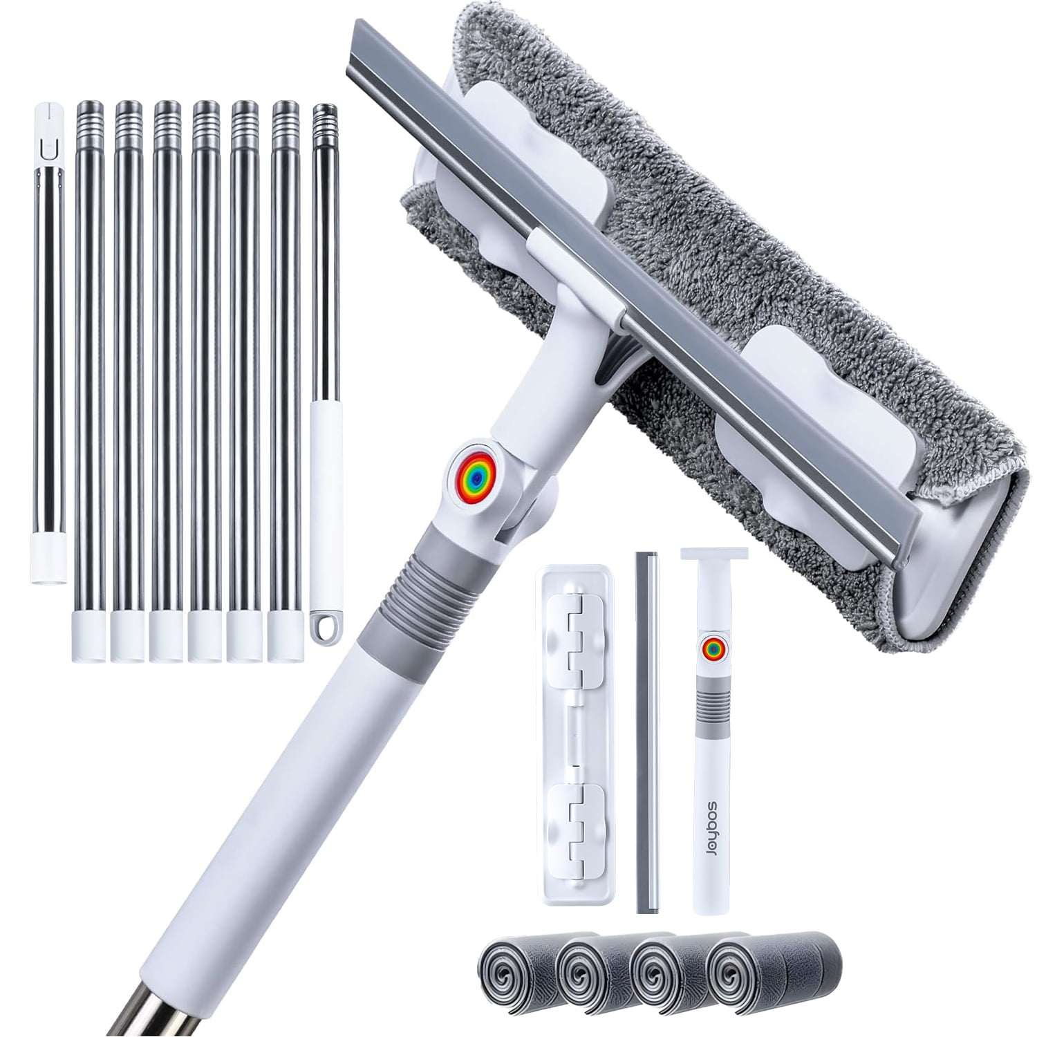 SyncTech Floating Mop - Spin Mops For Cleaning Floors - Motorised - View #8