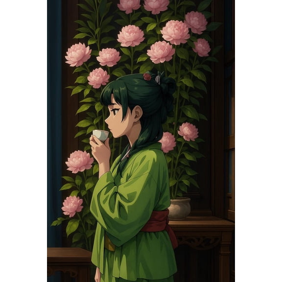 Maomao Anime Poster – Inspired by The Apothecary Diaries Wall Art 24x36 UNFRAMED